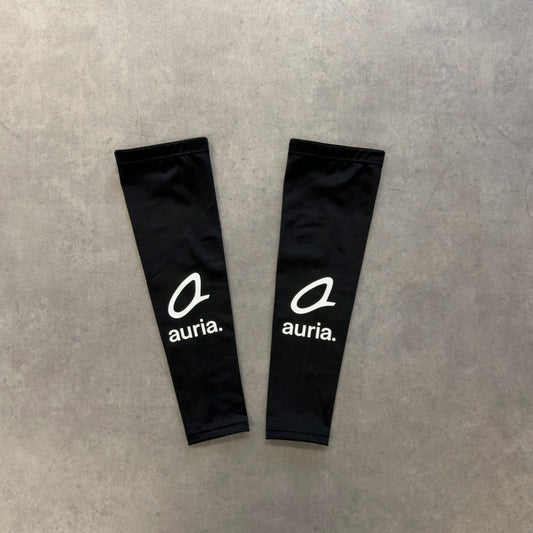 auria. Arm Sleeves — Black